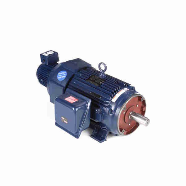 20 Hp Variable Speed Motor, 3 Phase, 1200 Rpm, Marathon, Mfr#: Y582